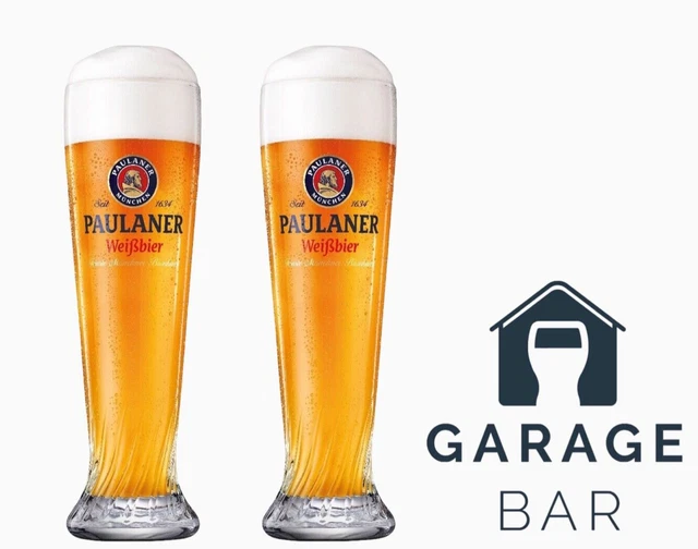 Verre à bière en verre paulaner 3l - Arts de la table