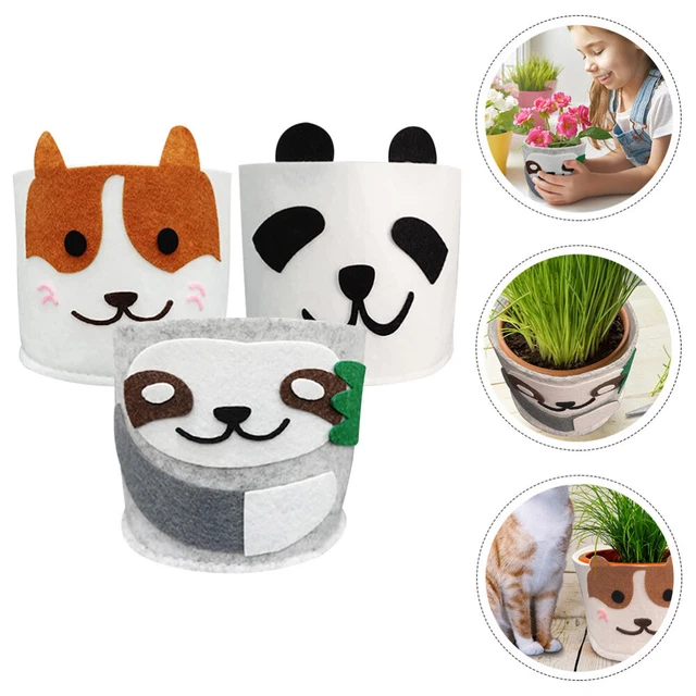 Plants Decor Flower Cover Animal Shaped Flowerpot Decorate