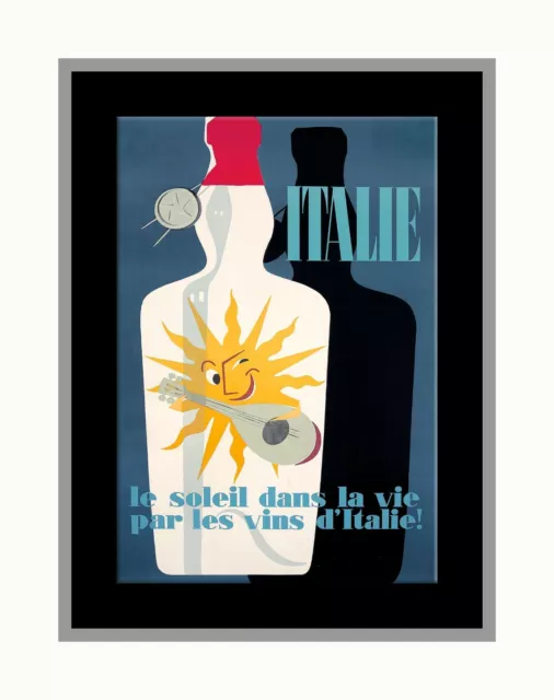 Drink Italian Wine Drink Pub Bar Alcohol  Poster Print