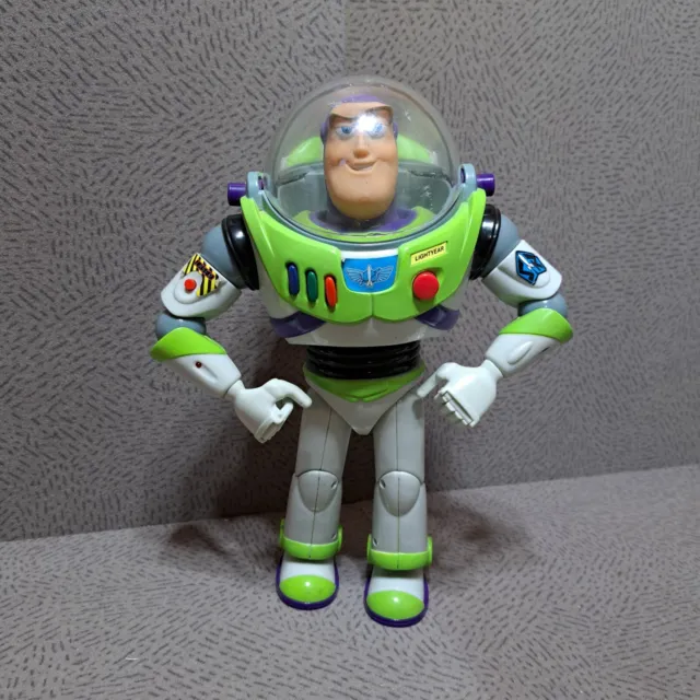 Toy Story Buzz Lightyear Figure Thinkway Toys Disney PLEASE SEE DESCRIPTION