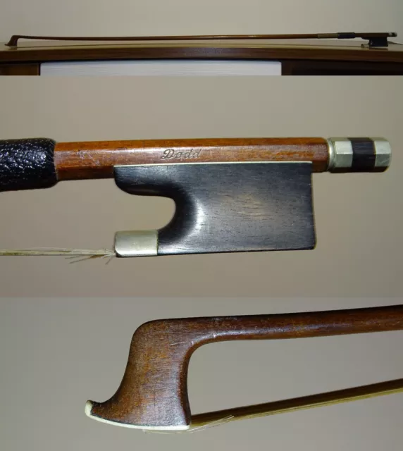 OLD VIOLIN BOW labelled DODD - FOR RENOVATION (S036)