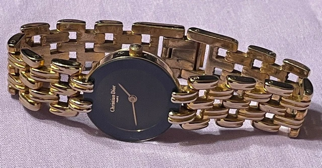 Vintage Elegant Christian Dior Paris Ladies Bagheera Petite Watch