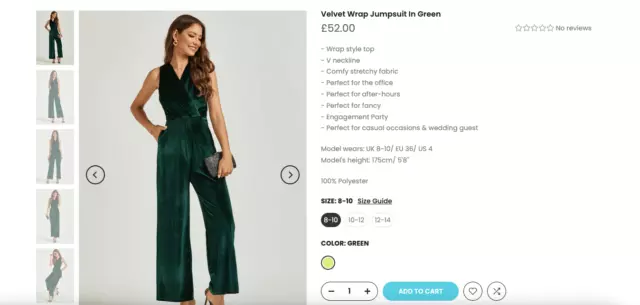 BNWT Zara Sage Green Size S Playsuit Jumpsuit Wrap Spring Summer
