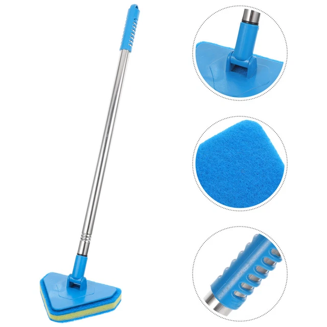 TRIANGLE SCRUBBER CLEANING Brush Aquarium Fish Tank Cleaner Sponge £7.