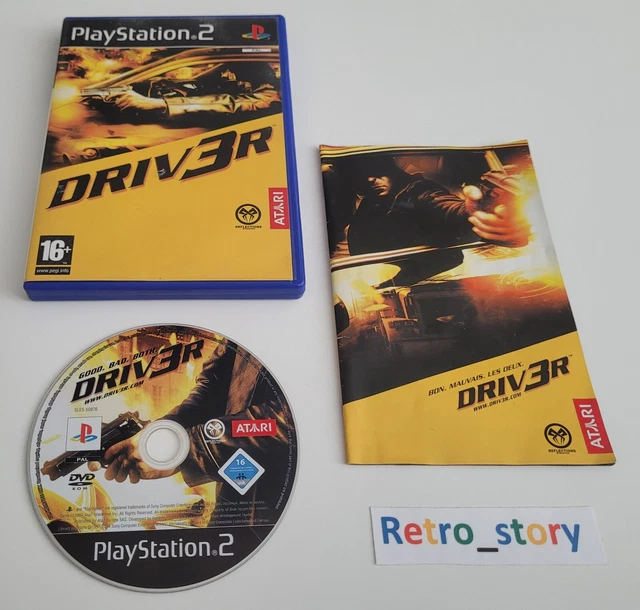 Sony Playstation PS2 - Driver 3 - Driv3r - PAL