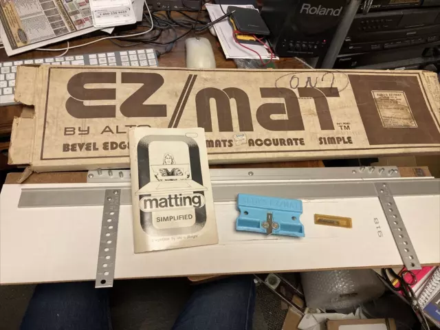 ALTOS EZ MAT Framing Mat Cutting System Board & Cutter, Original Box and  Manual $30.00 - PicClick