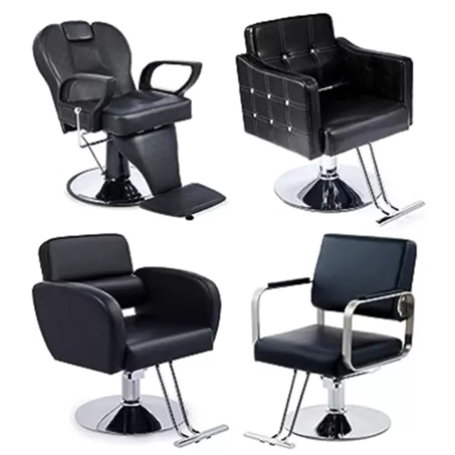 Classic 360° Swivel Styling Salon Chair Adjustable Barber Chair Hairdressing UK