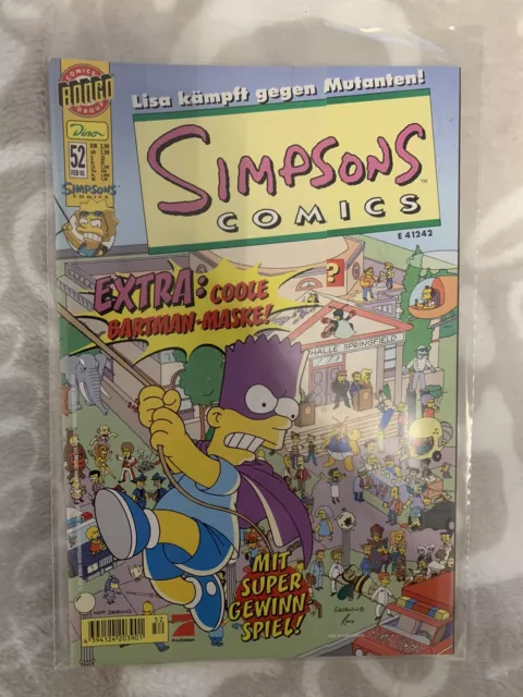 Simpsons Comics #52 - Dino / Bongo Comics Deutsch 2001 Ohne Extra