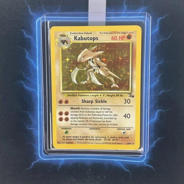 target pokemon cards gx 1st Edition Fossil (62/62) Complete Set 1999| TradingCardSets.Com main image 1