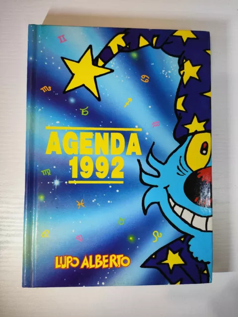 Diario Agenda Vintage 1992 Lupo Alberto Perfetta Come Nuova