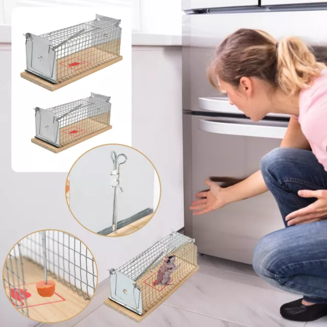 Mousetrap Rat Trap，Live Animal Humane Trap Catch And Release Cage