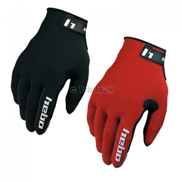 Hebo Team 4 Trials Riding Gloves for Junior Youth Kids Child - In 2 Colours