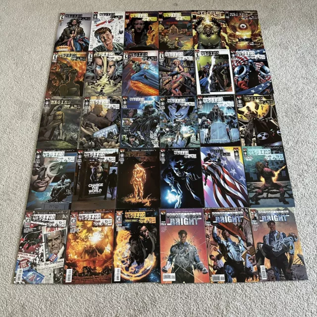 Image Top Cow Comics Rising Stars #0 1/2 1-24 + Bright #1-3 Straczynski 1999