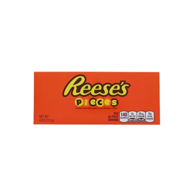 Reese's Pieces Peanut Butter In a Crunchy Shell Candy 4oz