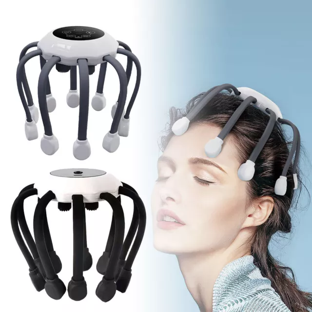 5-Mode Electric Scalp HeadJCassager Octopus Claw Vibration Stress Relief Relax M 2