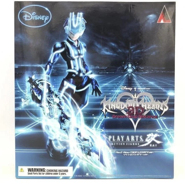 KINGDOM HEARTS 3D Play Arts Kai N°1 SORA 2014 BRAND NEW SEALED TRON