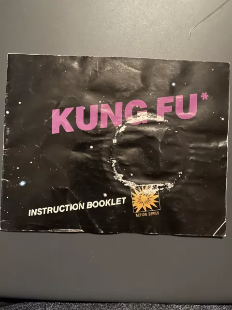 Kung Fu (Nintendo NES) *INSTRUCTION MANUAL ONLY - NO GAME*