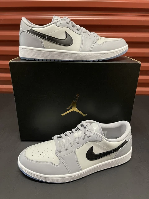 Nike Air Jordan 1 Low Golf Size 15 ‘Wolf Grey/Black Photon Dust’ [DD9315-002]