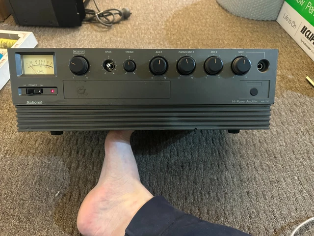 NATIONAL PANASONIC WA-750N Hi-Power Amplifier #2 Pa $250.00