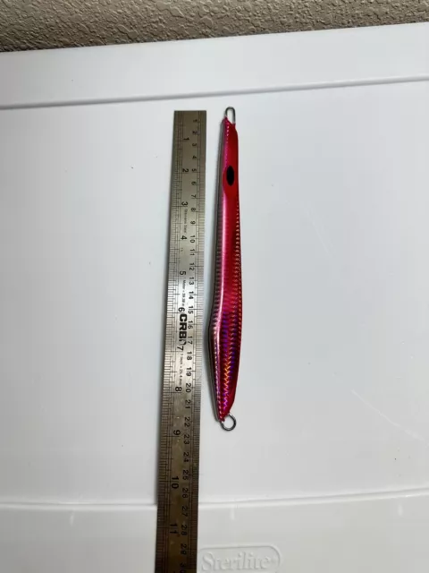 Saltwater Fishing Jig Vertical Metal Lead Jig Jigging Bait Hook.230GR. AJ & Tuna