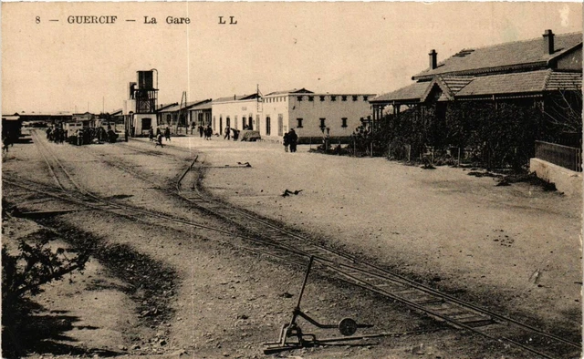 CPA AK MAROC GUERCIF - La Gare (219397)