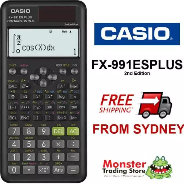 CASIO SCIENTIFIC CALCULATOR FX-991 FX991ES FX-991ESPLUS-2-W 2nd EDITION NEW MODE