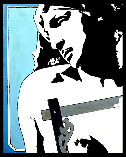 Tano Festa - Serigrafia Cm. 70 X 50 Tano Festa - Serigrafia Cm. 70 X 50