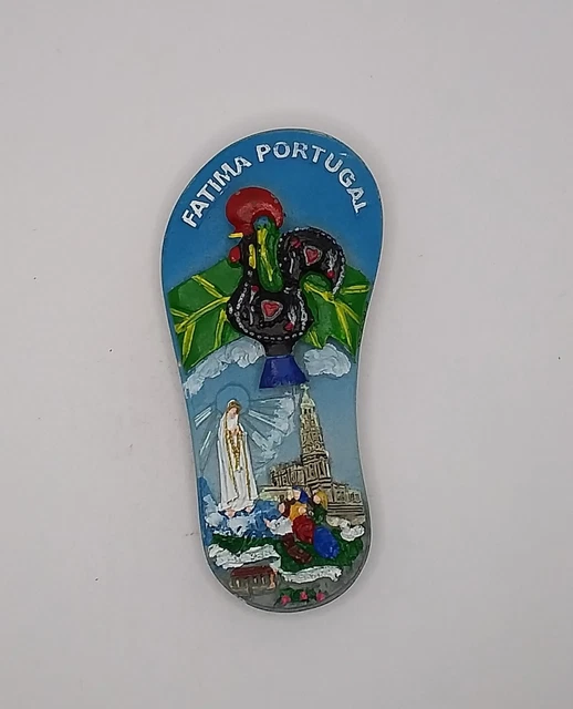 Magnete Calamita Resina Frigo  Souvenir Fridge Magnet Fatima Portogallo