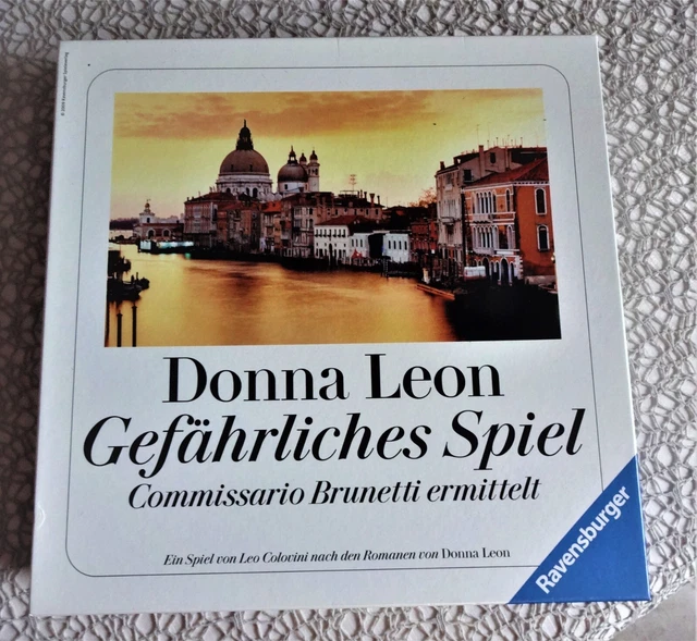 Ravensburger Spiel Donna Leon Familienspiel Brettspiel Gesellschaftsspiel 