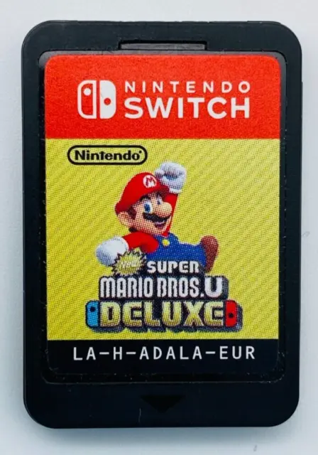 New Super Mario Bros. U Deluxe (Nintendo Switch, 2019) - nur Softwarekarte