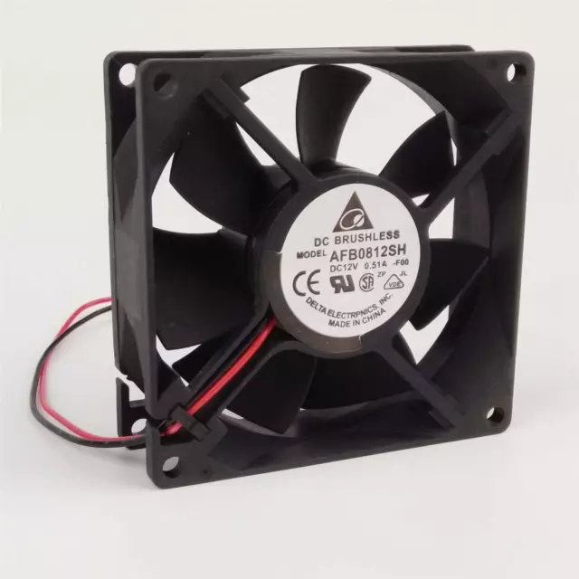 New Delta Brushless Cooling Fan 80x80x25mm AFB0812SH 80mm 8025 12V 0.51A DC