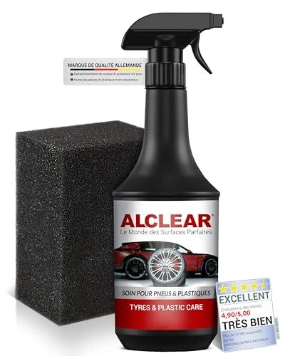 ALCLEAR 721Rk Brillant pour Pneus de Voiture Et entretien des Plastiques entr...