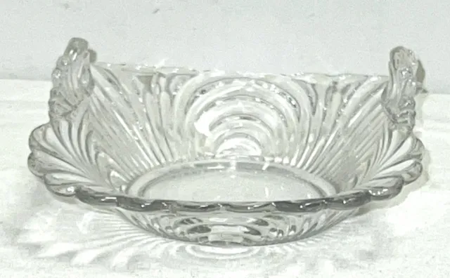 Cambridge CAPRICE CRYSTAL 4" SQUARE HANDLED BOWL