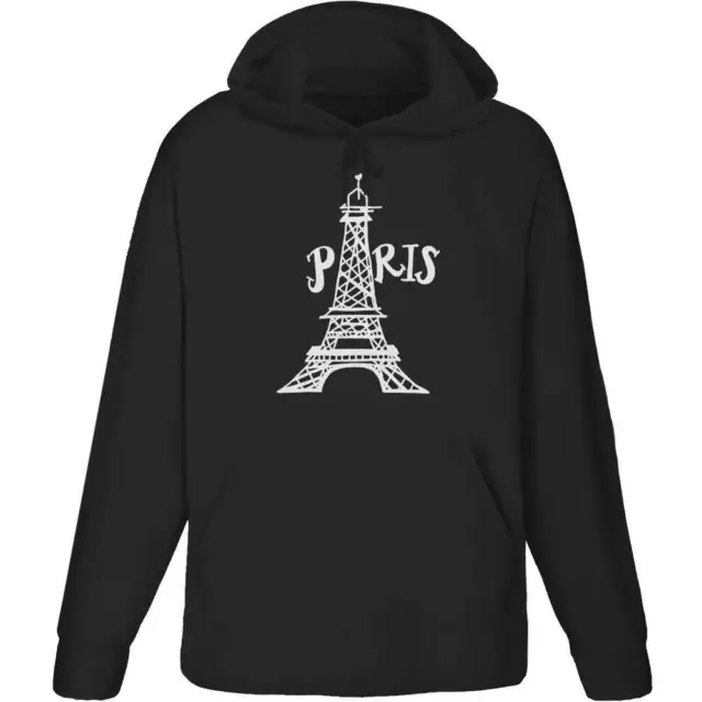 'Paris Eiffel Tower' Adult Hoodie / Hooded Sweater (HO014403)