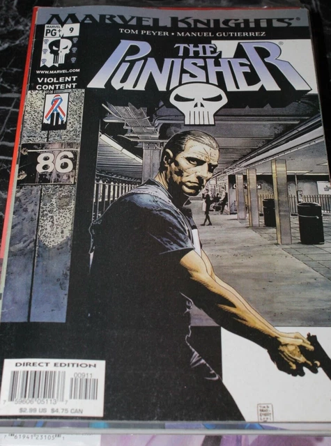 The Punisher #9 Vol. 6 Marvel Knights [Comics] 2002 (Peyer Gutierrez)