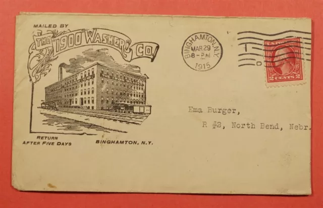 Dr Who 1915 1900 Washer Co Advertising Binghamton Ny 212540