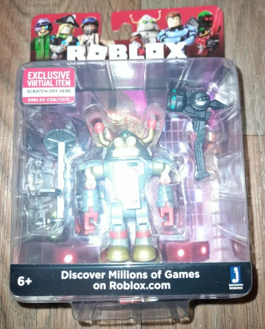 Figurine Roblox Brainbot 3000 avec code objet virtuel exclusif