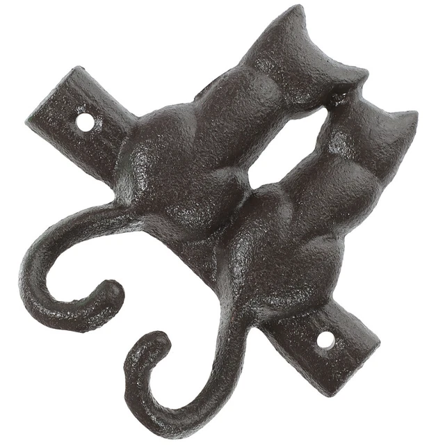 Crochets Muraux Adhésifs Enfants - Lot De 6 Animaux En Bois (éléphant, Panda...) - Sans Perçage - Porte-manteaux, Sacs