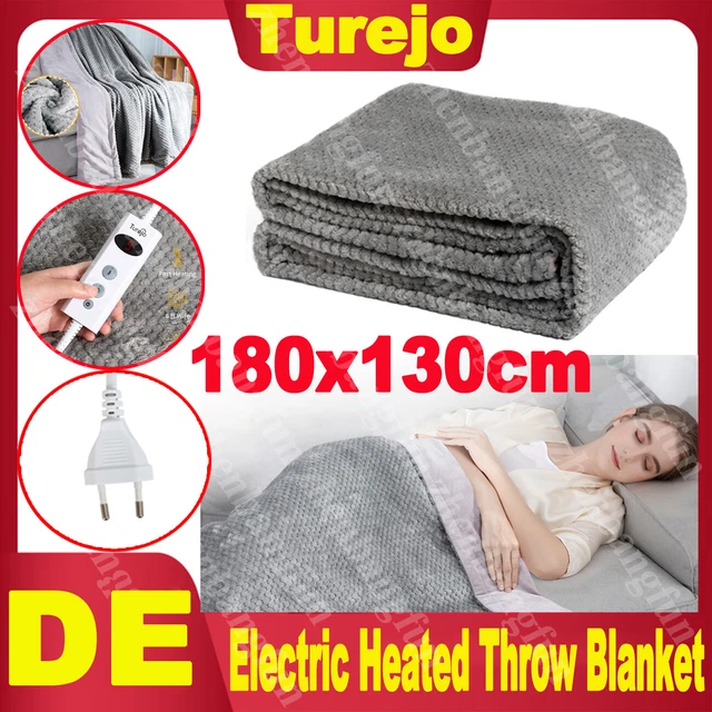 Wärmeunterbett elektrisch Heizdecke Abschaltautomatik Wärmedecke Wärmebett XXL