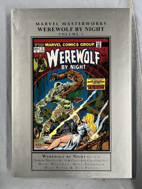 MARVEL MASTERWORKS  WEREWOLF BY NIGHT Vol #2 Hard Cover (2023) Global shipping