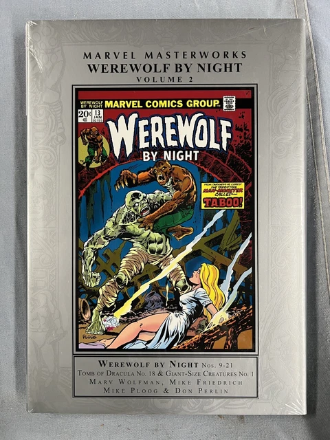 MARVEL MASTERWORKS  WEREWOLF BY NIGHT Vol #2 Hard Cover (2023) Global shipping