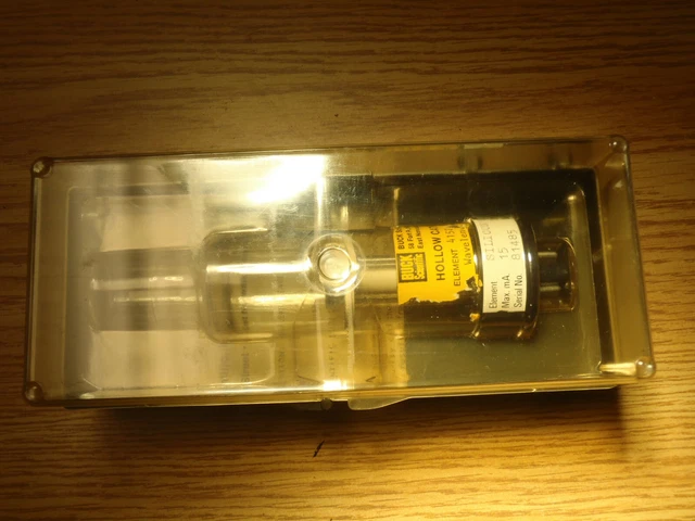 Buck Industries Hollow Cathode Lamp Element 4152 Silicon Wavelength 251.6nm