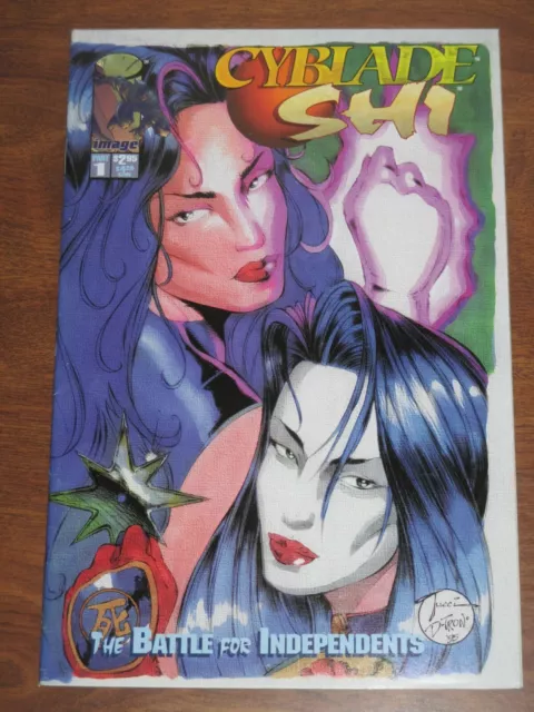 Cyblade/Shi Lot of 2 Comics The Battle for Independents #1 1995 Image/Crusade