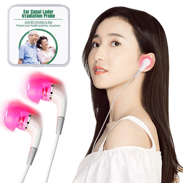 Tinnitus Ear Therapy LLLT Irradiation Physiotherapy Earplug FAST Otitis U5L2