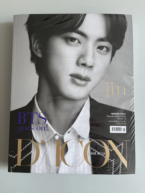 BTS JIN DICON Vol 10 BTS Goes On ENGLISH Ver Official Magazine UK