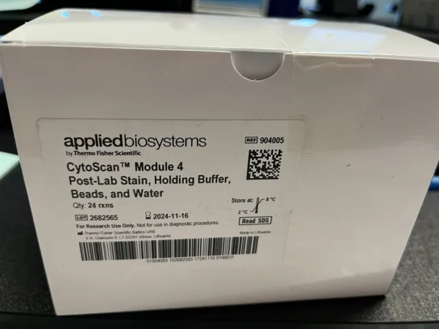 Applied Biosystems CytoScan Module 4 Post Holding Buffer Beads & water 904005