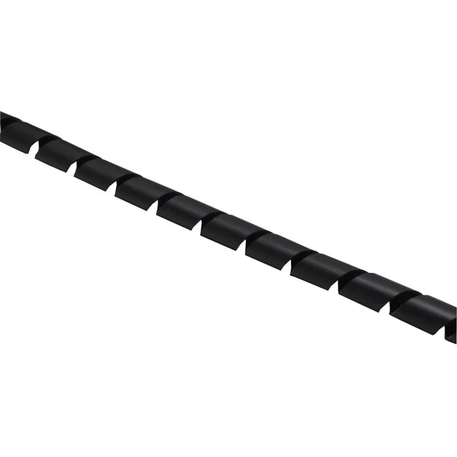 10x InLine® Spiralband 10m, schwarz, 18mm