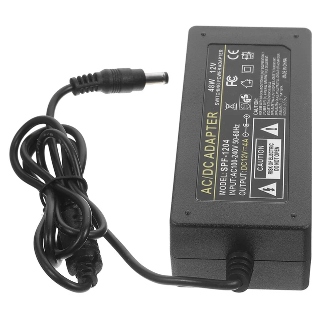 Top Chargeur Adaptateur 12V Pour TV DMTECH LV22XVM – Alimentation Secteur Fiable 100-240V, Câble 110 Cm, Livraison France Suivie