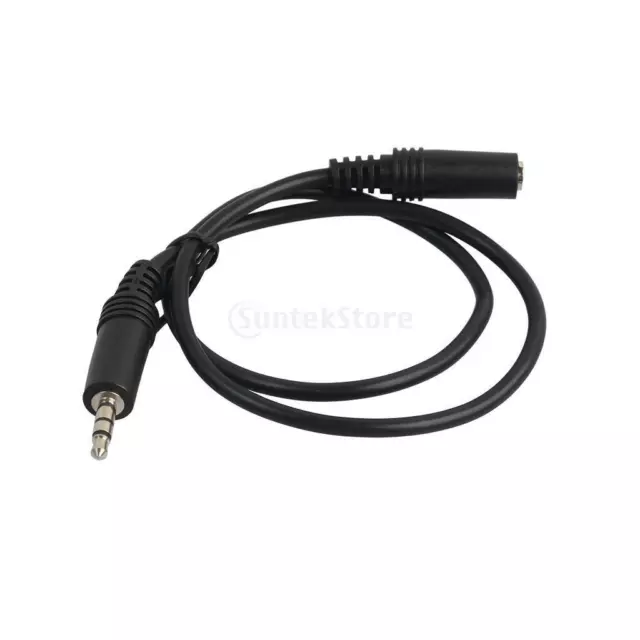 Câble d'extension AUX audio stéréo 3,5 mm Jack mâle à cordon femelle métal