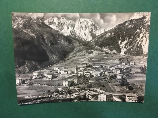 Cartolina Molveno - Dolomiti di Brenta - 1953
